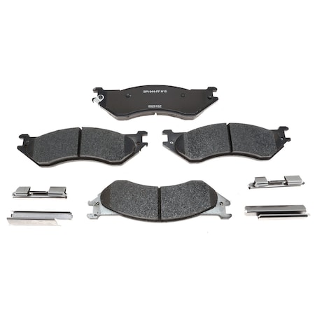 R/M Brakes BRAKE PADS OEM OE Replacement Metallic Includes Mounting Hardware MGD702MH